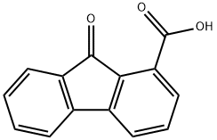 9-フルオレノン-1-カルボン酸 化学構造式