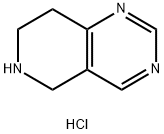 5,6,7,8-tetrahydropyrido[4,3-d]pyrimidine Struktur