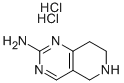 2-AMINO-5,6,7,8-TETRAHYDROPYRIDO-[4,3-D]-PYRIMIDINE DIHYDROCHLORIDE Struktur