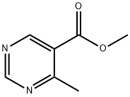 5-Pyrimidinecarboxylicacid,4-methyl-,methylester(9CI) Structure