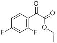 2-(2,4-二氟苯基)-2-氧代乙酸乙酯 结构式