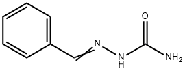 苯甲醛缩氨基脲, 1574-10-3, 结构式