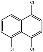 5,8-二氯-1-萘酚,1574-18-1,结构式