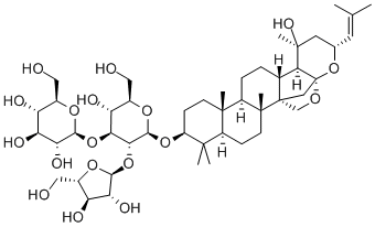 白花猪母菜甙 A3 结构式