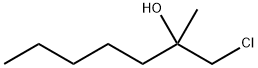 1-CHLORO-2-METHYL-2-HEPTANOL Structure