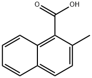 2-メチル-1-ナフタレンカルボン酸 化学構造式
