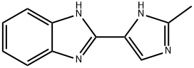 1H-Benzimidazole,2-(2-methyl-1H-imidazol-4-yl)-(9CI) Struktur