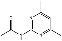 N-(4,6-dimethyl-pyrimidin-2-yl)-acetamide Structure