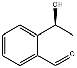 Benzaldehyde, 2-(1-hydroxyethyl)-, (S)- (9CI) 化学構造式
