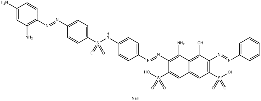 C.I.アシッドブラック234 化学構造式