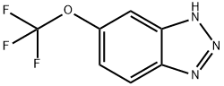 1H-BENZOTRIAZOLE, 5-(TRIFLUOROMETHOXY)- Structure