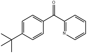 2-(4-TERT-ブチルベンゾイル)ピリジン 化学構造式