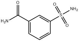 Benzamide, 3-(aminosulfonyl)- (9CI) Structure