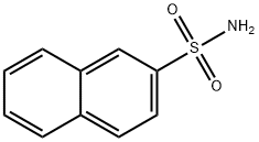 ナフタレン-2-スルホンアミド 化学構造式