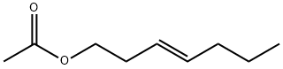 (E)-3-ヘプテン-1-オールアセタート 化学構造式