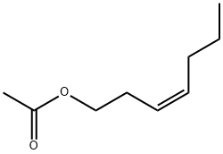 酢酸(Z)-3-ヘプテニル 化学構造式