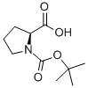 BOC-L-Proline Structure