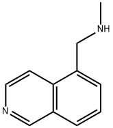 (イソキノリン-5-イルメチル)メチルアミン 化学構造式