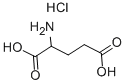 DL-GLUTAMIC ACID HYDROCHLORIDE Struktur