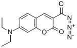 7-(DIETHYLAMINO)COUMARIN-3-CARBONYL AZIDE Structure