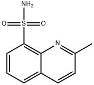 2-甲基喹啉-8-磺酰胺, 157686-27-6, 结构式