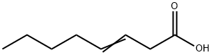 3-OCTENOIC ACID Struktur