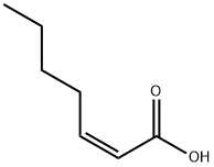 (Z)-2-Heptenoic acid Structure
