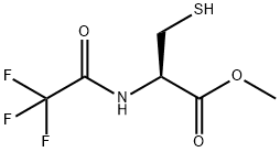 N-TRIFLUOROACETYL-L-CYSTEINE METHYL ESTER Structure