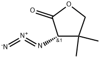 (S)-3-AZIDO-4,4-DIMETHYLDIHYDROFURAN-2(3H)-ONE Structure