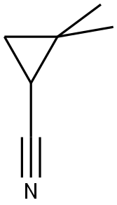 2,2-DIMETHYLCYCLOPROPYL CYANIDE Struktur