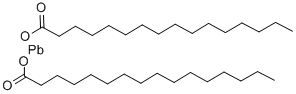 二パルミチン酸鉛(II) 化学構造式