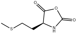 (S)-4-(2'-METHYLTHIOETHYL)OXAZOLIDINE-2,5-DIONE Struktur