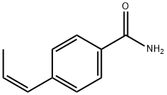 Benzamide, 4-(1-propenyl)-, (Z)- (9CI) Struktur