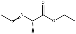 L-Alanine, N-ethylidene-, ethyl ester (9CI) Struktur