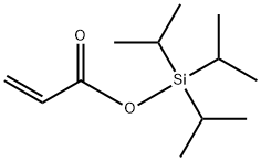 アクリル酸トリイソプロピルシリル 化学構造式