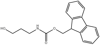 FMOC-BETA-ALANINOL Structure