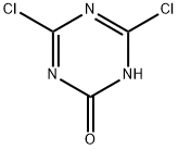 4,6-二氯-1,3,5-三嗪-2(1H)-酮, 15791-08-9, 结构式