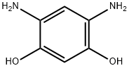 4,6-ジアミノレゾルシン 化学構造式
