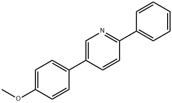 5-(4'-methoxyphenyl)-2-phenylpyridine Structure