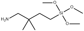 4-AMINO-3,3-DIMETHYLBUTYLTRIMETHOXYSILANE Struktur