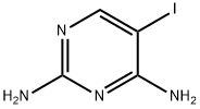 2,4-二氨基-5-碘嘧啶 100MG,157924-46-4,结构式