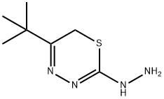 5-特丁基-2-肼基-6-氢-1,3,4-噻二嗪,158035-17-7,结构式