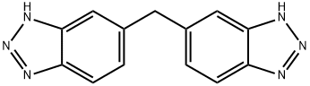 5,5'-methylenebis(1H-benzotriazole)  Structure