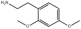 2-(2,4-ジメトキシフェニル)エタンアミン 化学構造式