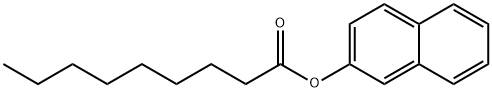 BETA-NAPHTHYL NONANOATE Struktur