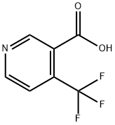 4-三氟甲基烟酸,158063-66-2,结构式