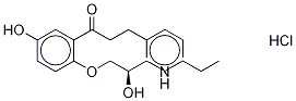 (S)-5-Hydroxy Propafenone Hydrochloride,158080-71-8,结构式