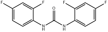 N,N'-bis(2,4-difluorophenyl)urea Struktur