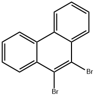 9,10-二溴菲 结构式