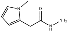 (1-METHYL-1H-PYRROL-2-YL)-ACETIC ACID HYDRAZIDE Struktur